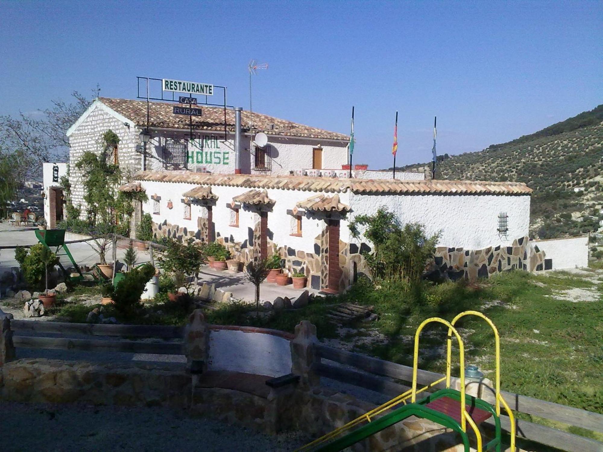 Alojamiento Rural La Caseria De Piedra Restaurante เฮน ภายนอก รูปภาพ