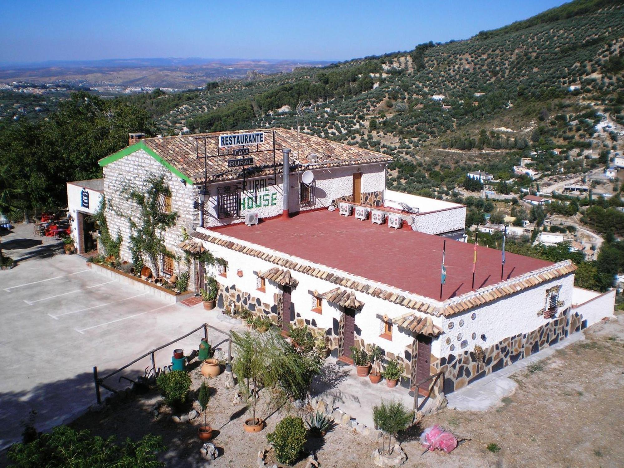 Alojamiento Rural La Caseria De Piedra Restaurante เฮน ภายนอก รูปภาพ